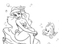 Játék Mermaid: Coloring For Kids