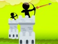 Játék Stickman Archer Castle