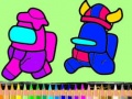 Játék Among Us Coloring Book