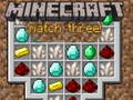 Játék Minecraft Match Three
