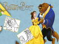 Játék Beauty & the Beast Coloring Book