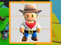Játék Stumble Boys Sliding Puzzle