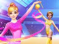 Játék Gymnastics Girls Dress Up Game