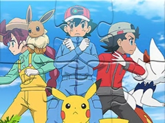 Játék Jigsaw Puzzle: Pokemon Clan