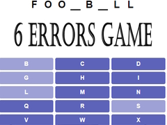Játék 6 Errors Game