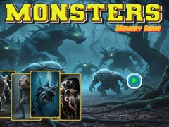Játék Monsters Memory Game