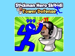 Játék Stickman Hero Skibidi Tower Defense 