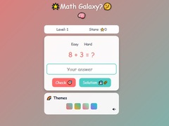 Játék Math Galaxy