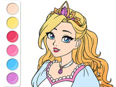Játék Coloring Book: Princess Prom Dress