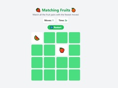 Játék Matching Fruits