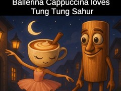 Játék Ballerina Cappuccina loves Tung Tung Sahur