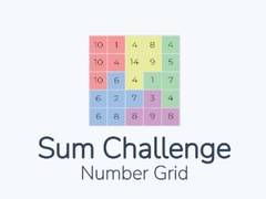 Játék Sum Challenge Number Grid