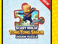 Játék Scary Ninja Tung Tung Sahur Jigsaw Puzzle