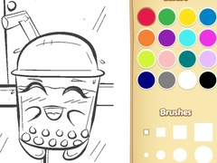 Játék Boba Tea Coloring Book for Kids