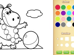 Játék Baby Farm Animals Coloring Book for Kids