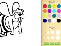 Játék Funny Animal Coloring Book for Kids