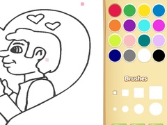 Játék Love Coloring Book For Kids