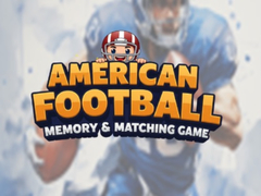 Játék American Football Memory & Matching Game
