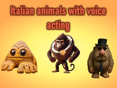 Játék Italian animals with voice acting