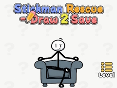 Játék Stickman Rescue Draw 2 Save