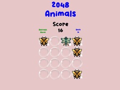 Játék 2048 Animals