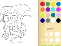 Játék Pomni Coloring Book For Kids