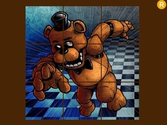 Játék Fnaf Freddy Sliding Puzzle