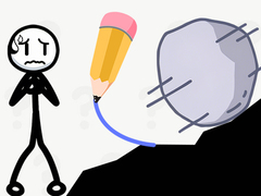 Játék Stickman Rescue Draw 2 Save