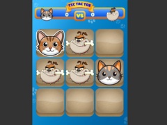 Játék Tic Tac Toe Cat