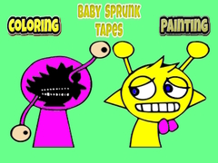 Játék Coloring Baby Sprunk tapes Painting