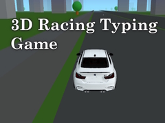 Játék 3D Racing Typing Game