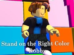 Játék Stand on the Right Color Robby