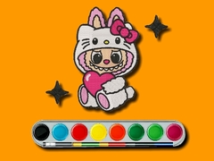 Játék Labubu Coloring Adventure