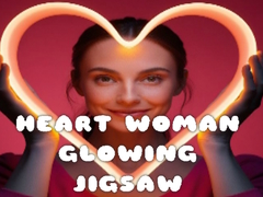 Játék Heart Woman Glowing Jigsaw