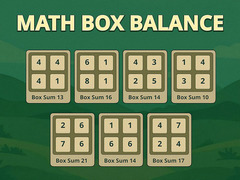 Játék Math Box Balance