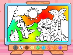 Játék Coloring Book: Jurassic Dinosaurs