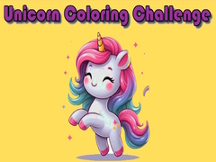Játék Unicorn Coloring Challenge