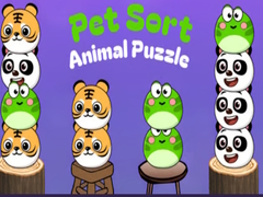 Játék Pet Sort Animal Puzzle