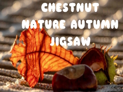 Játék Chestnut Nature Autumn Jigsaw