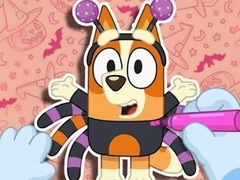 Játék Coloring Book: Halloween Spooky Bingo & Bluey