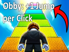 Játék Obby: +1 Jump per Click