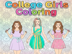 Játék College Girls Coloring