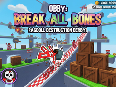 Játék Obby: Break All Bones Ragdoll