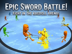 Játék Epic Sword Battle! Fight in the Ragdoll Arena!