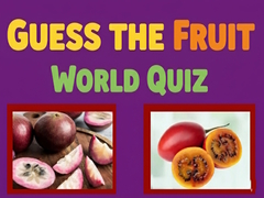 Játék Guess The Fruit World Quiz