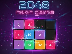 Játék 2048 neon game