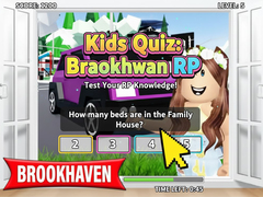 Játék Kids Quiz: Brookhaven RP