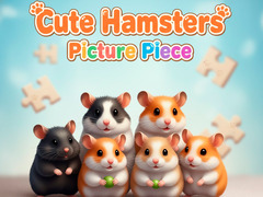 Játék Cute Hamsters Picture piece