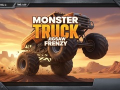 Játék Monster Truck Jigsaw Frenzy