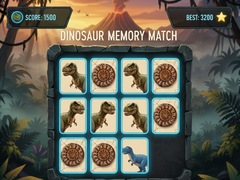 Játék Dinosaur Memory Match